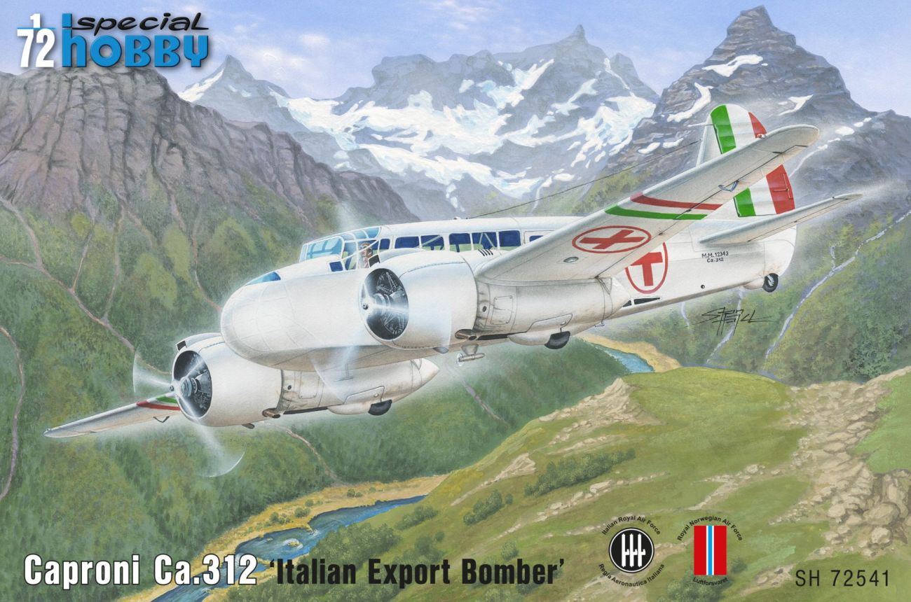 1:72 Caproni Ca.312 'Italian Export Bomber'
