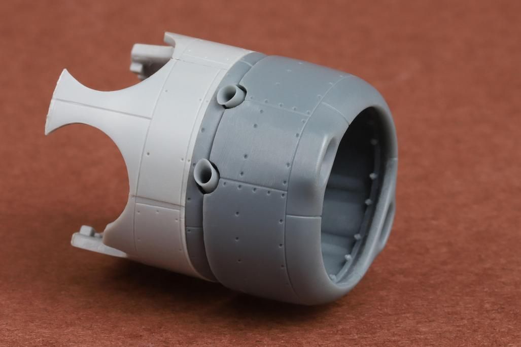 1:72 Brewster F2A-1/B-239 Buffalo Cowling Set for Hasegawa/Hobby2000 kits