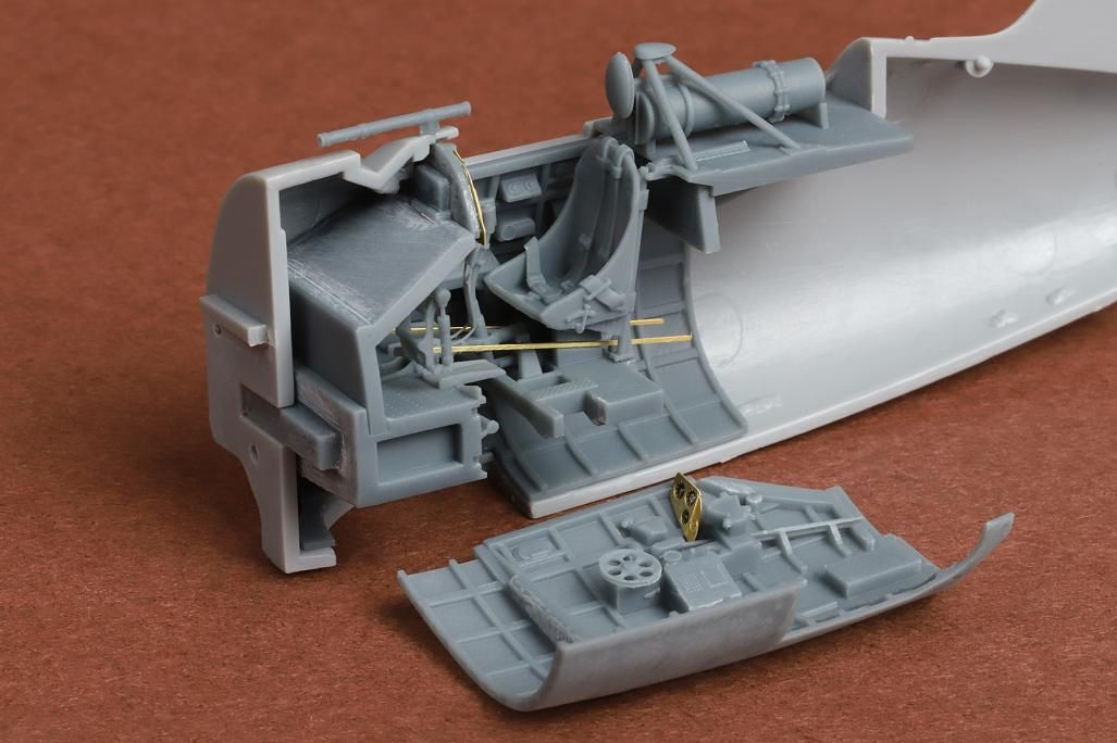 1:72 Brewster F2A-1 Cockpit Interior Set for Hasegawa/Hobby2000 kits