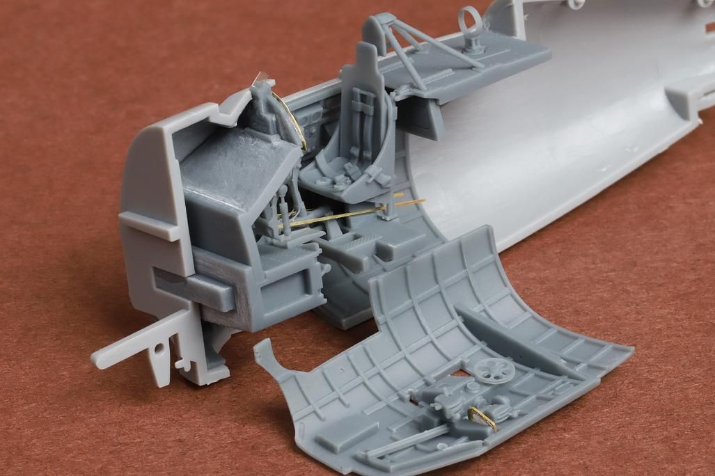 1:72 Finnish Brewster B-239 Cockpit Interior Set for Hasegawa/Hobby2000 kits