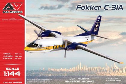 1:144 Fokker C-31A (Golden Knights parachute team)
