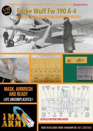 1:32 Focke Wulf Fw 190 A-4 (For Zoukei Mura)