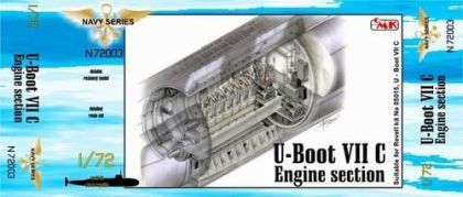 1:72 U-Boot VII Engine section V for REV