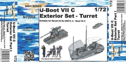 1:72 U-Boot VII Exterior set - part I - Turret for