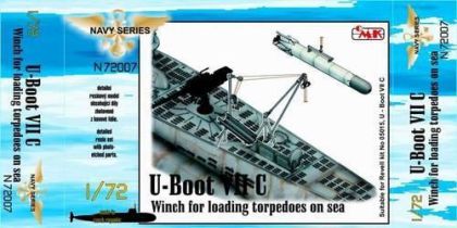 1:72 U-Boot VII Winch for loading torpedoes on sea