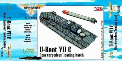 1:72 U-Boot VII Rear torpedoes' loading hatch