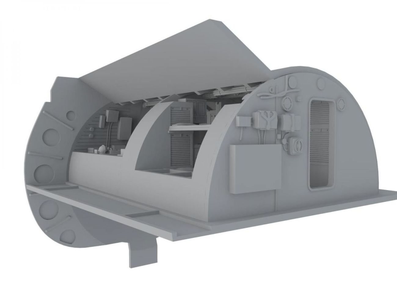 1:72 U-Boot IX Officers’ Ward Room& Galley for REV