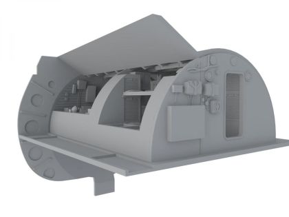 1:72 U-Boot IX Officers’ Ward Room& Galley for REV