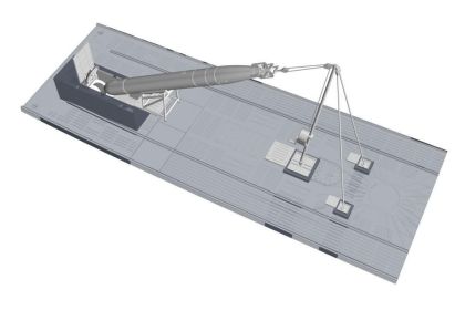 1:72 U-Boot IX Bow Torpedo w/Loading Winch and Cart, for Revell kit