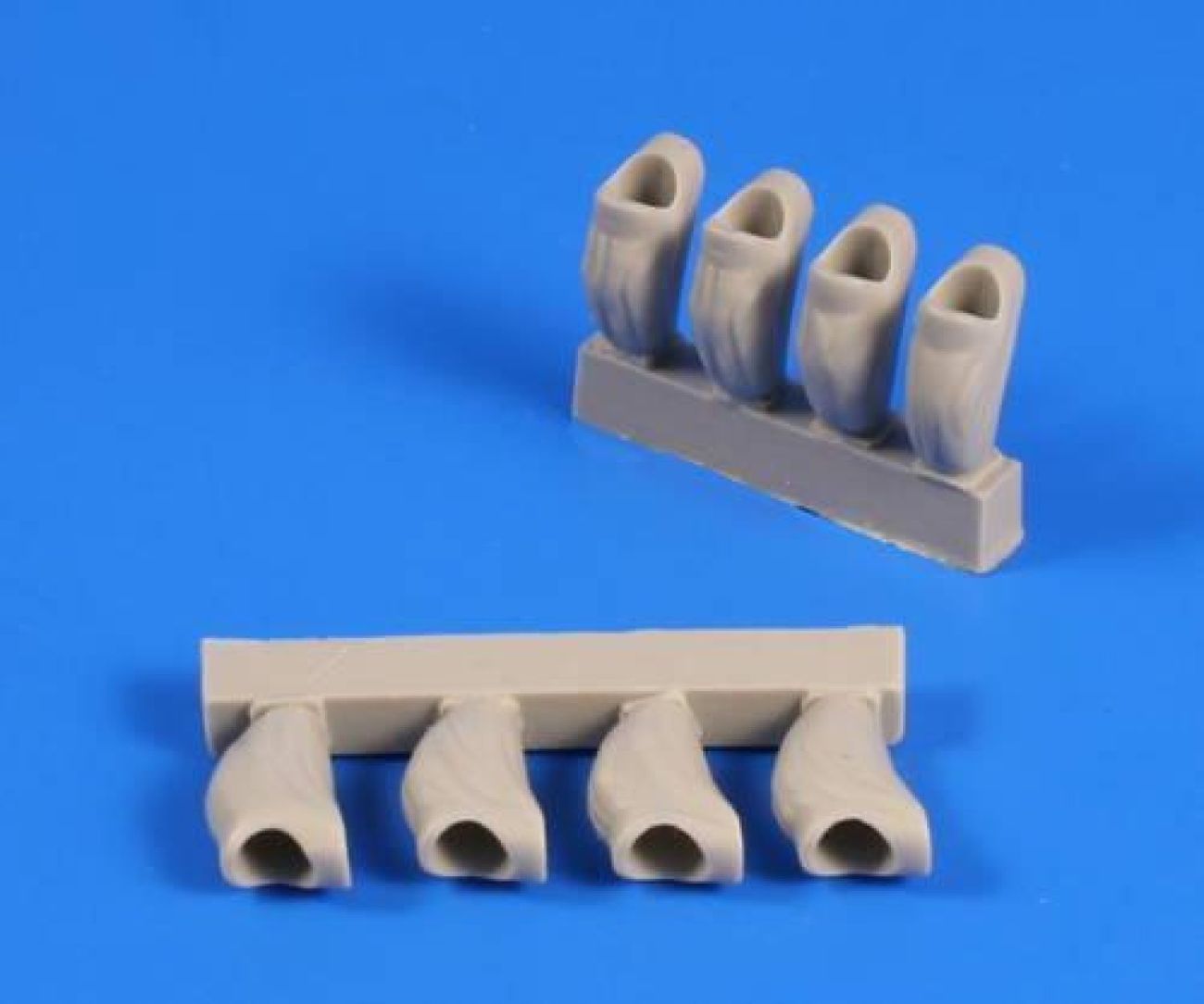 1:200 Bismarck Primary Armament Blast Bags for Trumpeter kit - (8 Pcs.)