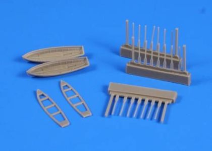1:200 Bismarck 8m Cutter Trumpeter