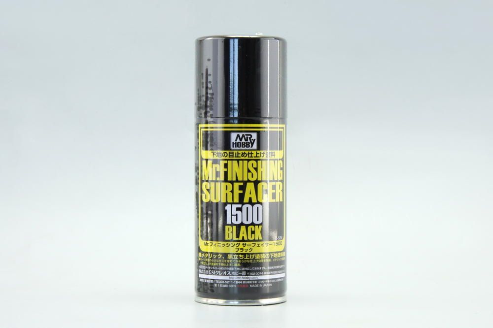 Mr. Finishing Surfacer Acer 1500 Black - stříkací tmel černý 170ml