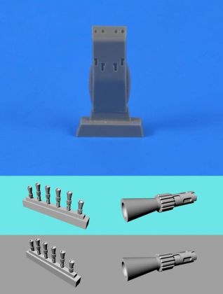 1:72  Blenheim Mk.IF - Correction dset (ventral gun pack) for Airfix kit