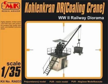 1:35 Kohlenkran DR(Coaling Crane) WW II Railway Diorama