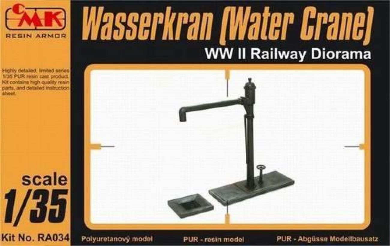 1:35 Wasserkran (Water Crane) WW II Railway Dioram