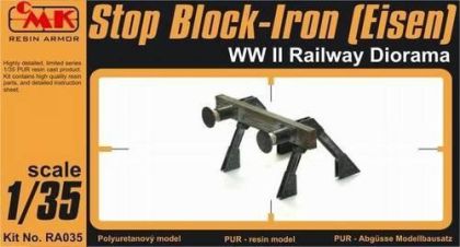 1:35 Stop Block-Iron (Eisen) WW II Railway Diorama