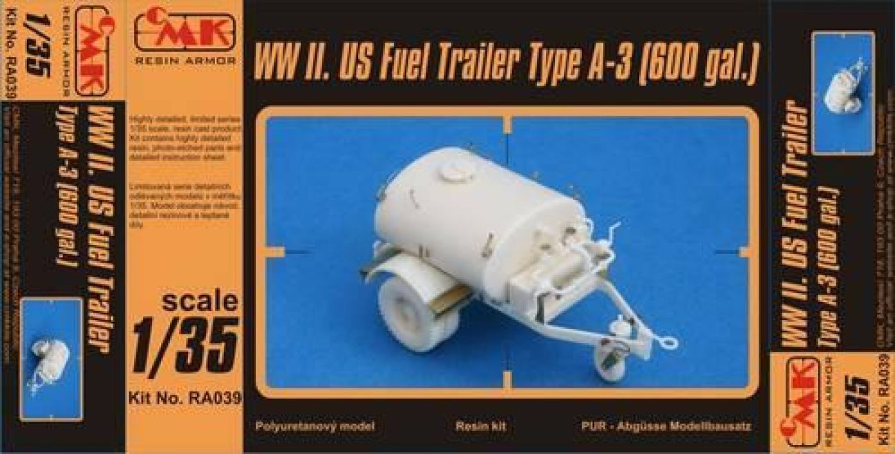 1:35 WW II.Fuel Trailer Type A-3 (600 gal.)