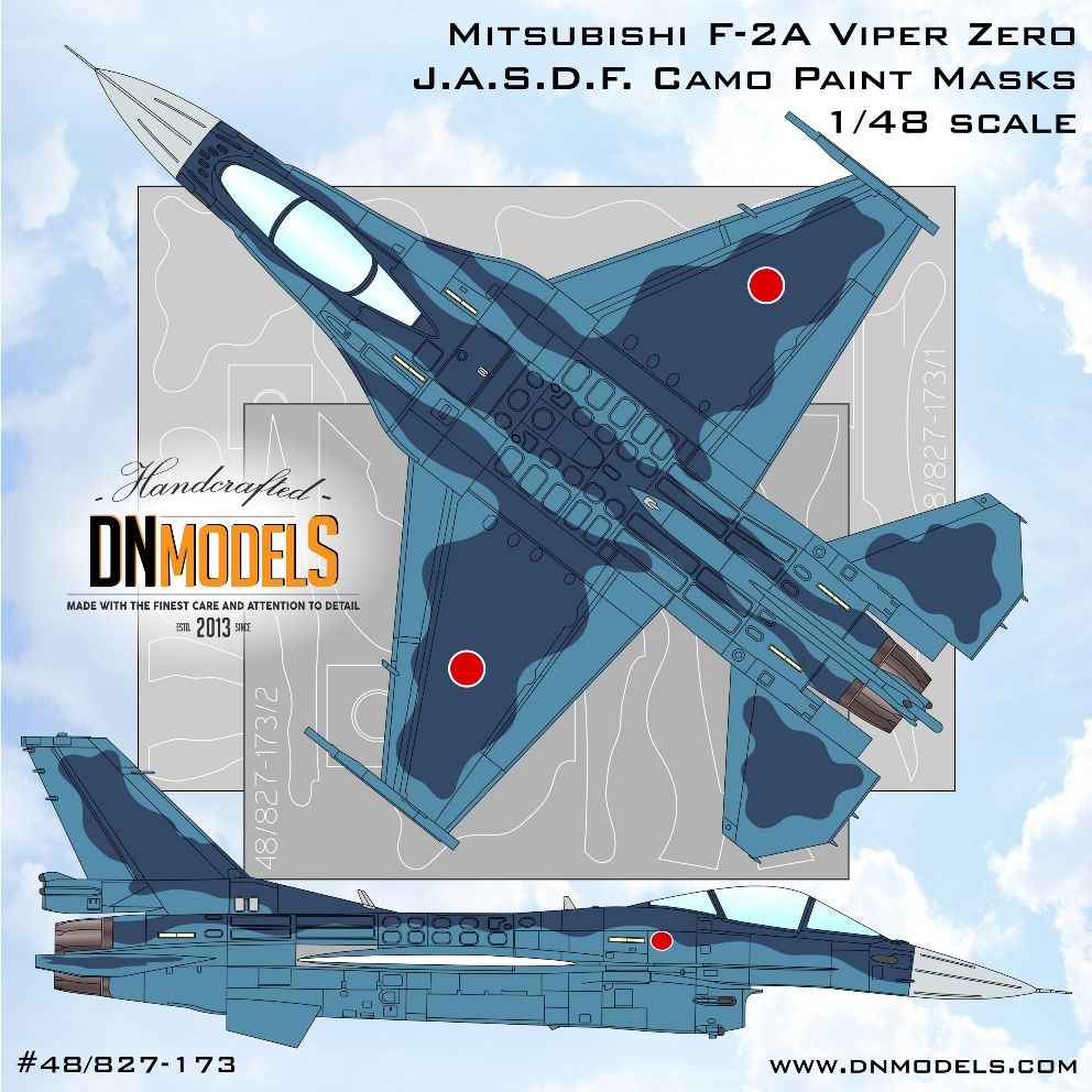 1:48 Mitsubishi F-2A Viper Zero J.A.S.D.F. Camouflage