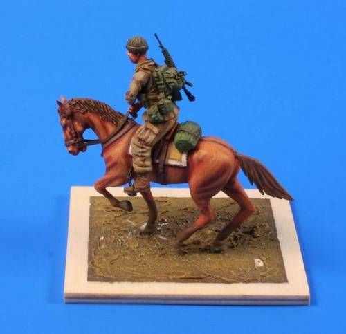 1:35 US mounted soldier in Afghanistan 1/35 ( 1 fig. + horse)