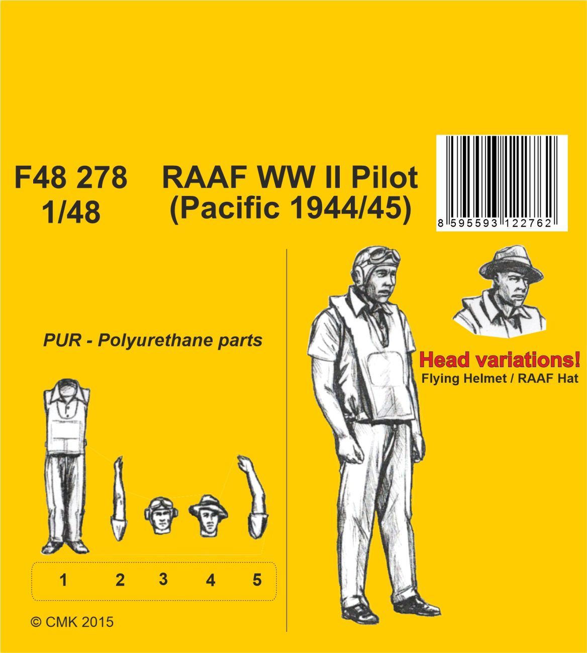 1:48 RAAF WWII Pilot (Pacific 1944/45)