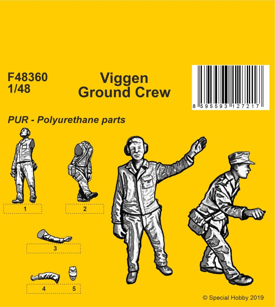 1:48 Viggen Ground Crew (2 figs.)