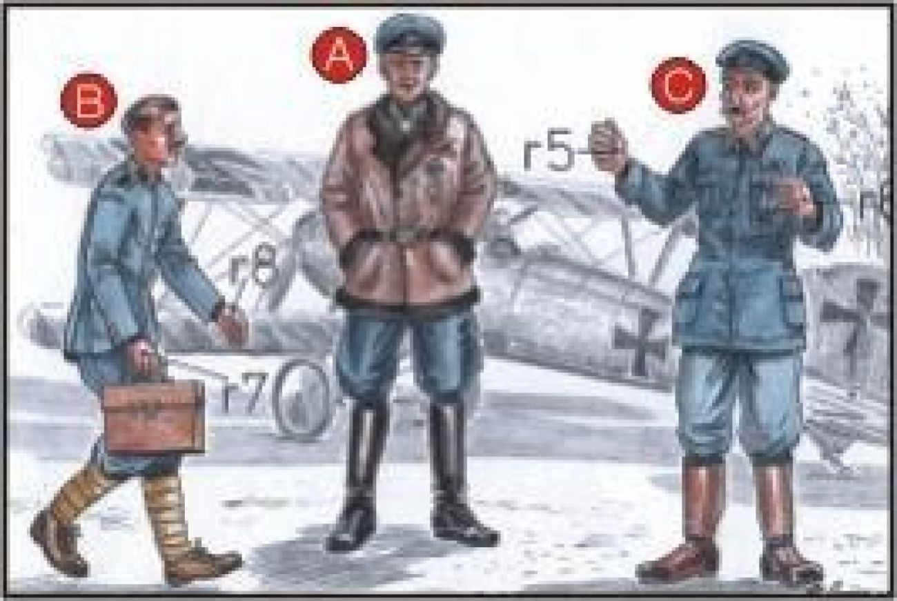1:72 Richthoffen Flying Circus WW I (3 fig.)