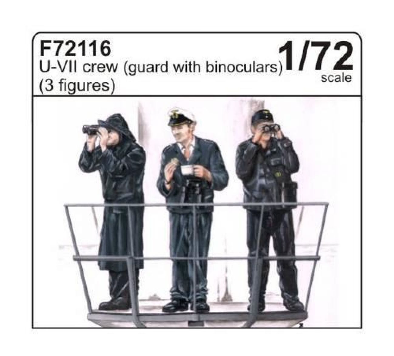 1:72 U-VII crew (guard with binoculars) (3 fig.)