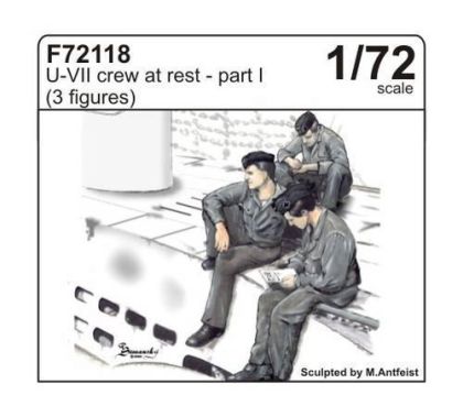 1:72 U-VII crew at rest part I (3 fig.)