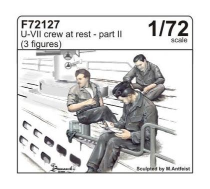 1:72 U-VII crew at rest part II (3 fig.)