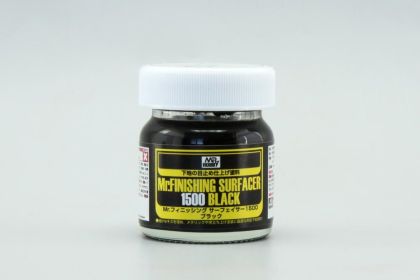 Mr.Finishing surfacer 1500 black- stříkací tmel černý 40ml
