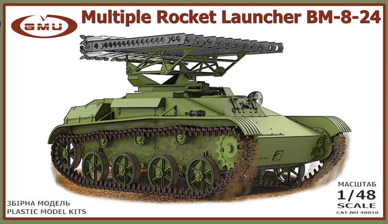 1:48 Multiple Rocket Launcher BM-8-24