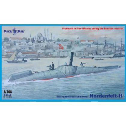 1:144 Nordenfelt-II - Steam Powered Submarine