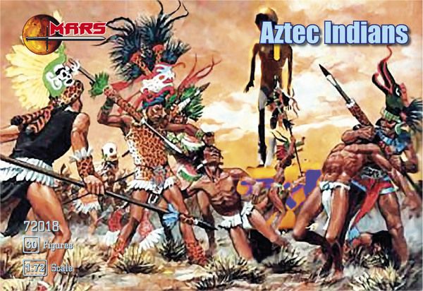 1:72 Aztec Warriors (30figs)