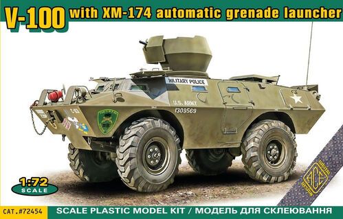 1:72 V-100 with XM-174 Automatic Grenade Launcher