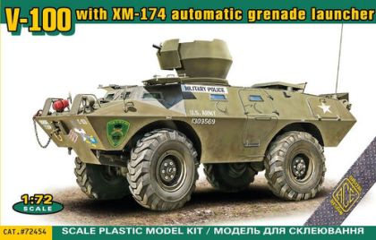 1:72 V-100 with XM-174 Automatic Grenade Launcher