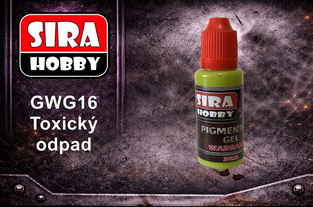 WARGAME gel - Toxický odpad