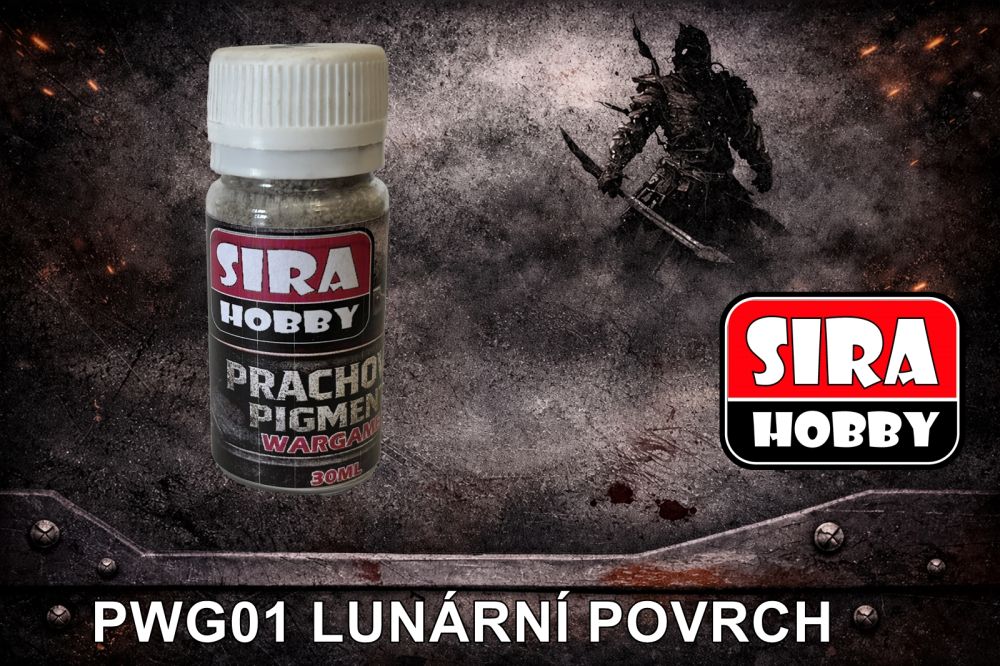 WARGAME prachový pigment - Lunární povrch