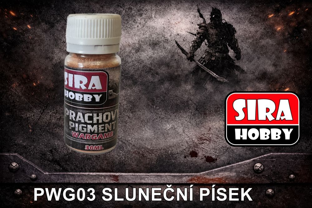 WARGAME prachový pigment - Sluneční písek