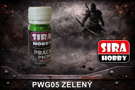 WARGAME prachový pigment - Zelený