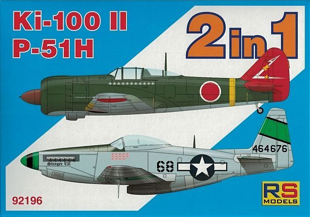 1:72 Ki-100 II + P-51 H Double kit