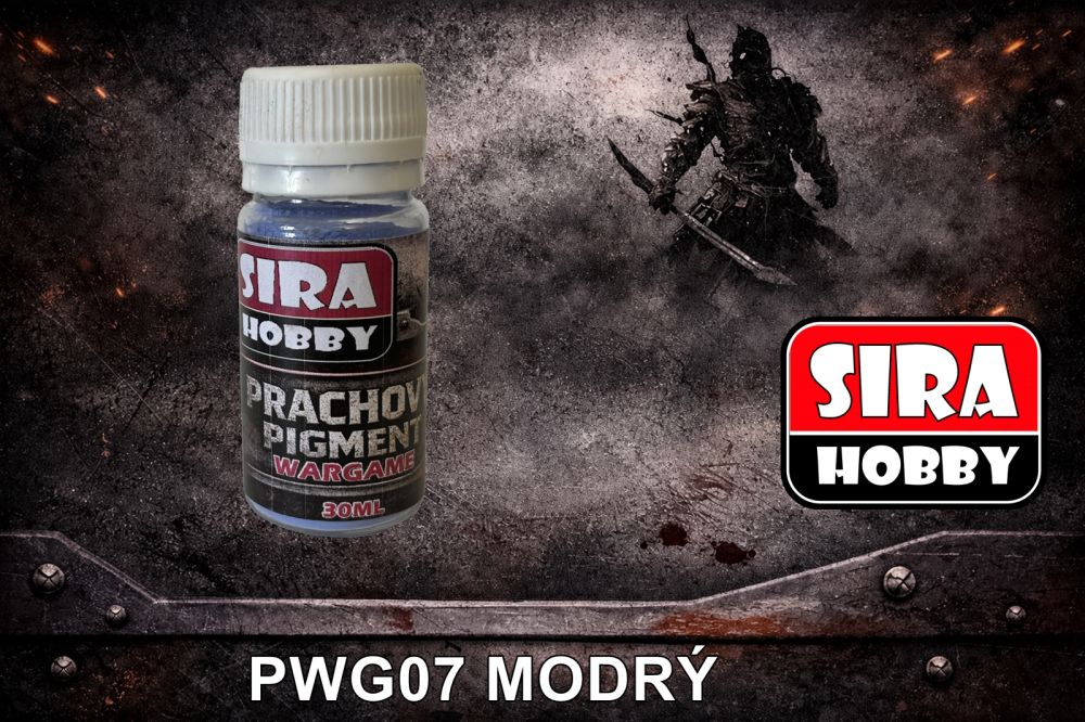 WARGAME prachový pigment - Modrý