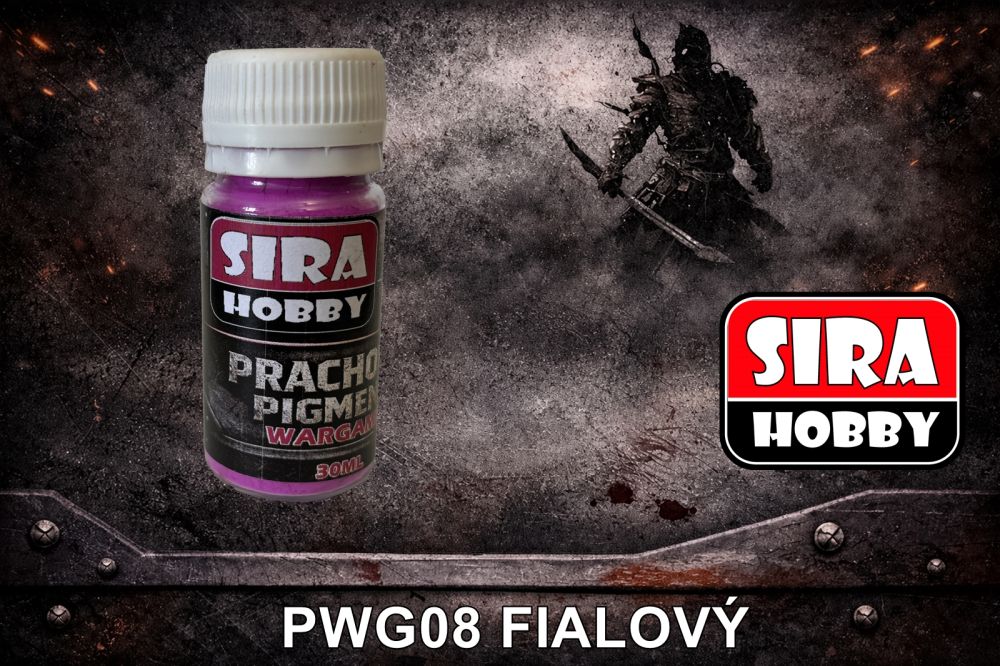 WARGAME prachový pigment - Fialový