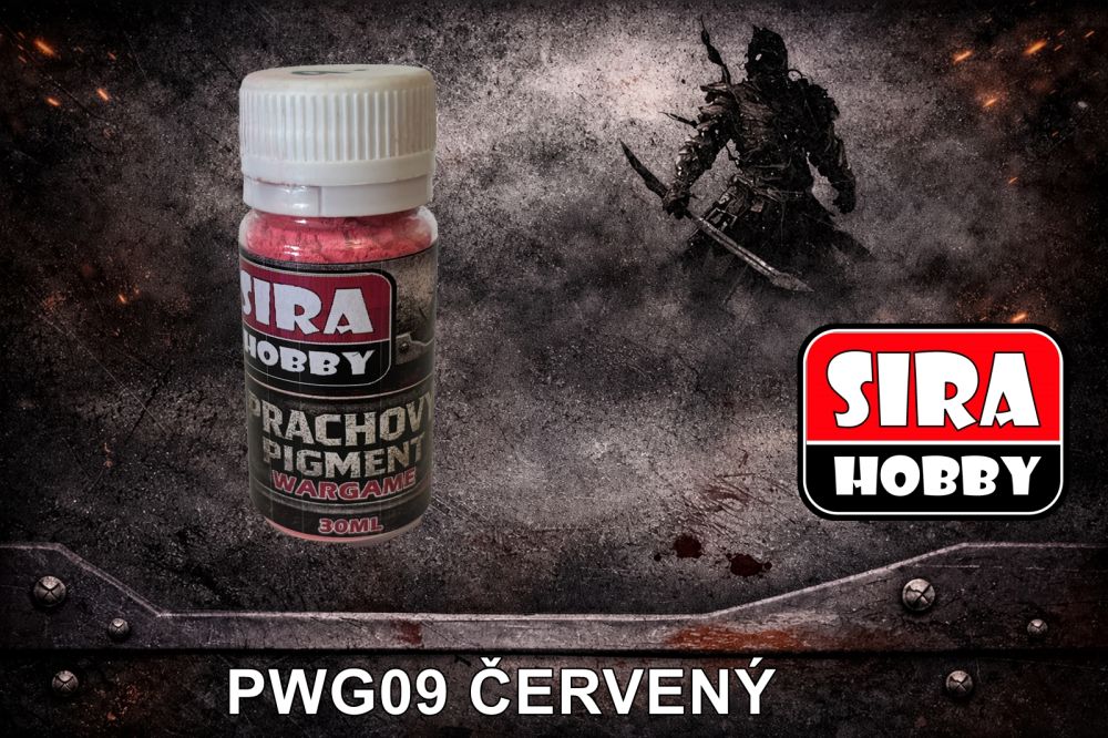 WARGAME prachový pigment - Červený