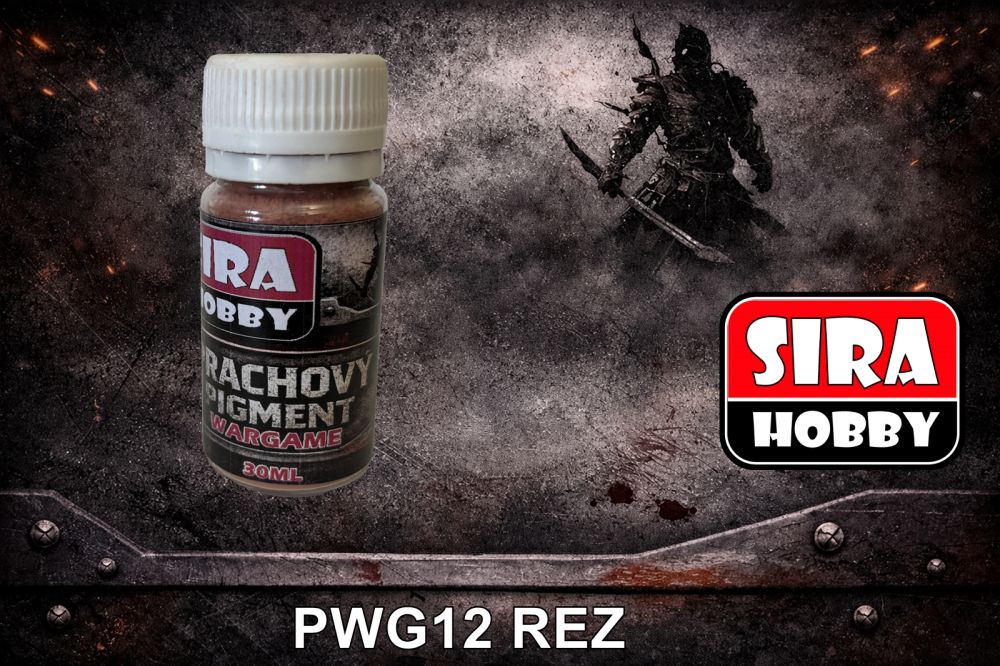 WARGAME prachový pigment - Rez
