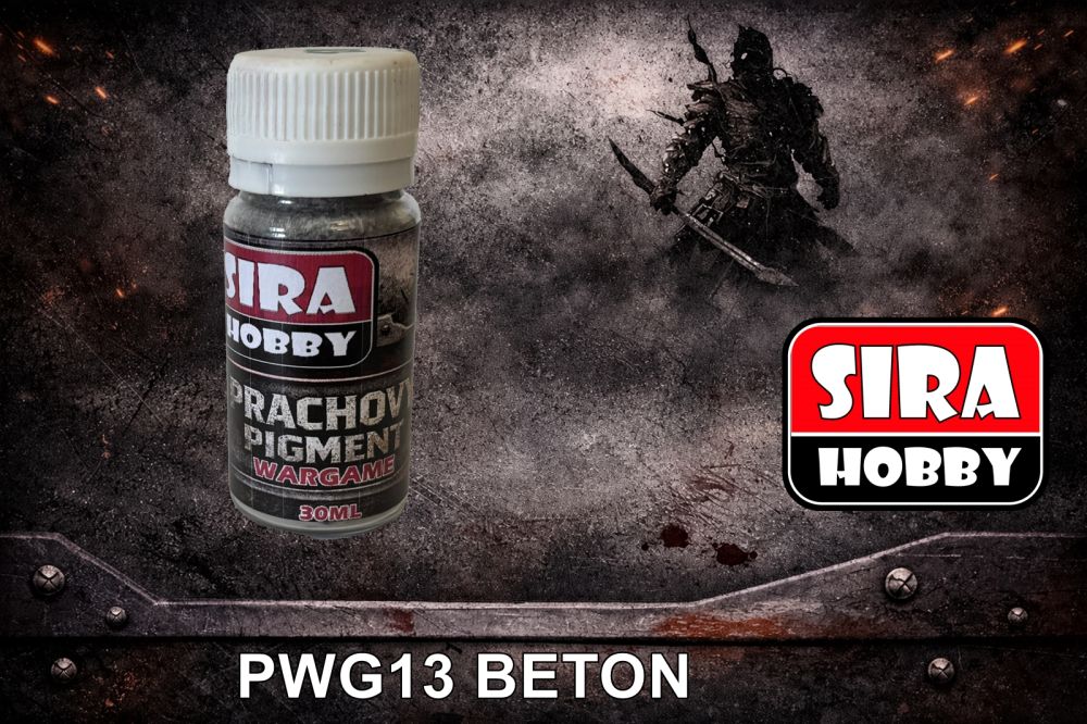 WARGAME prachový pigment - Beton