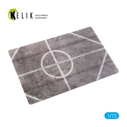 1:72 Ukrainian Border Guard Helipad (Zmiyinyy Island) - Acrylic (3 x 180 x 280 mm / 170 g)
