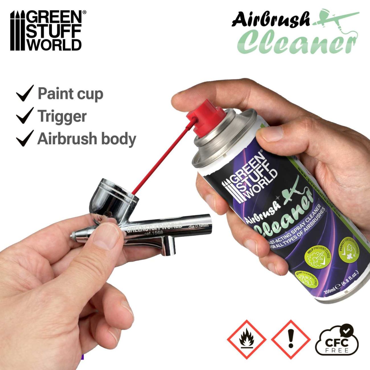 Airbrush Cleaner Spray 200ml