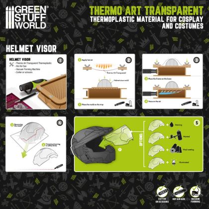 ThermoArt Vacuum Transparent 200x300mm 0.5mm (S)
