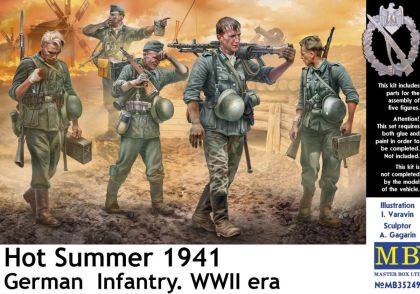 1:35 Hot Summer 1941 - German Infantry (5 Figures)