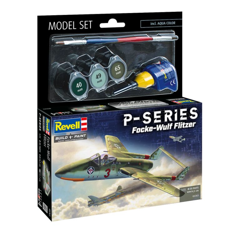 1:72 Focke-Wulf TL Jager Flitzer / P-Series - Model Set